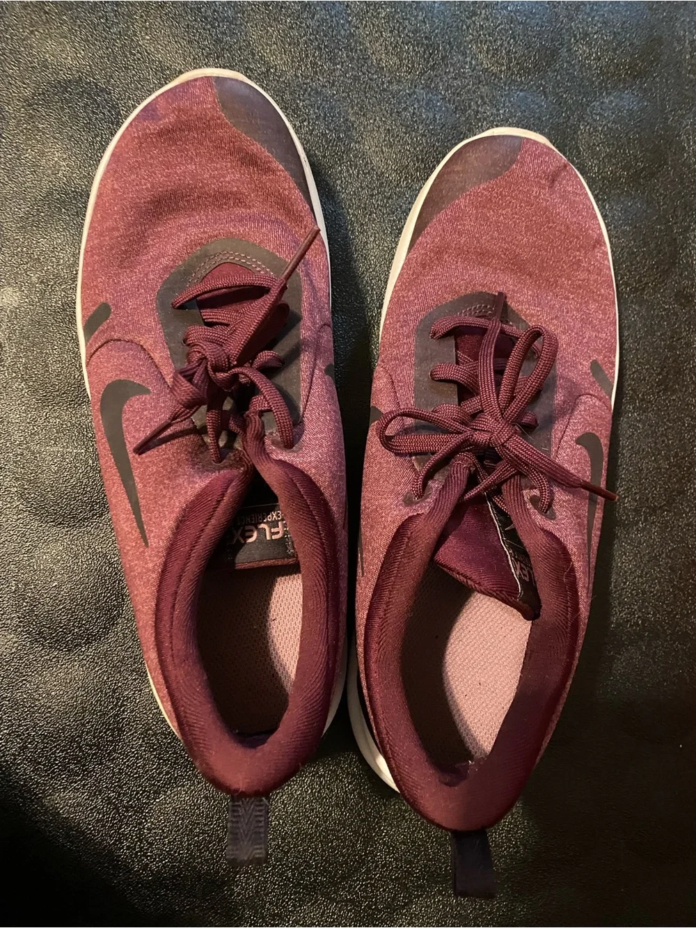 Nike Women's Burgundy Low-Top Athletic Sneakers